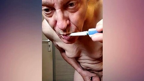 71 yo dude from France HD Gay movie