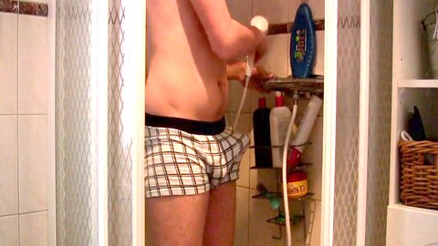 My boyfriend and his big cumshot! HD Gay movie