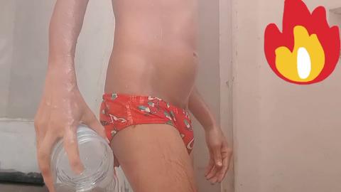 Office, handjob, big ass HD Gay movie